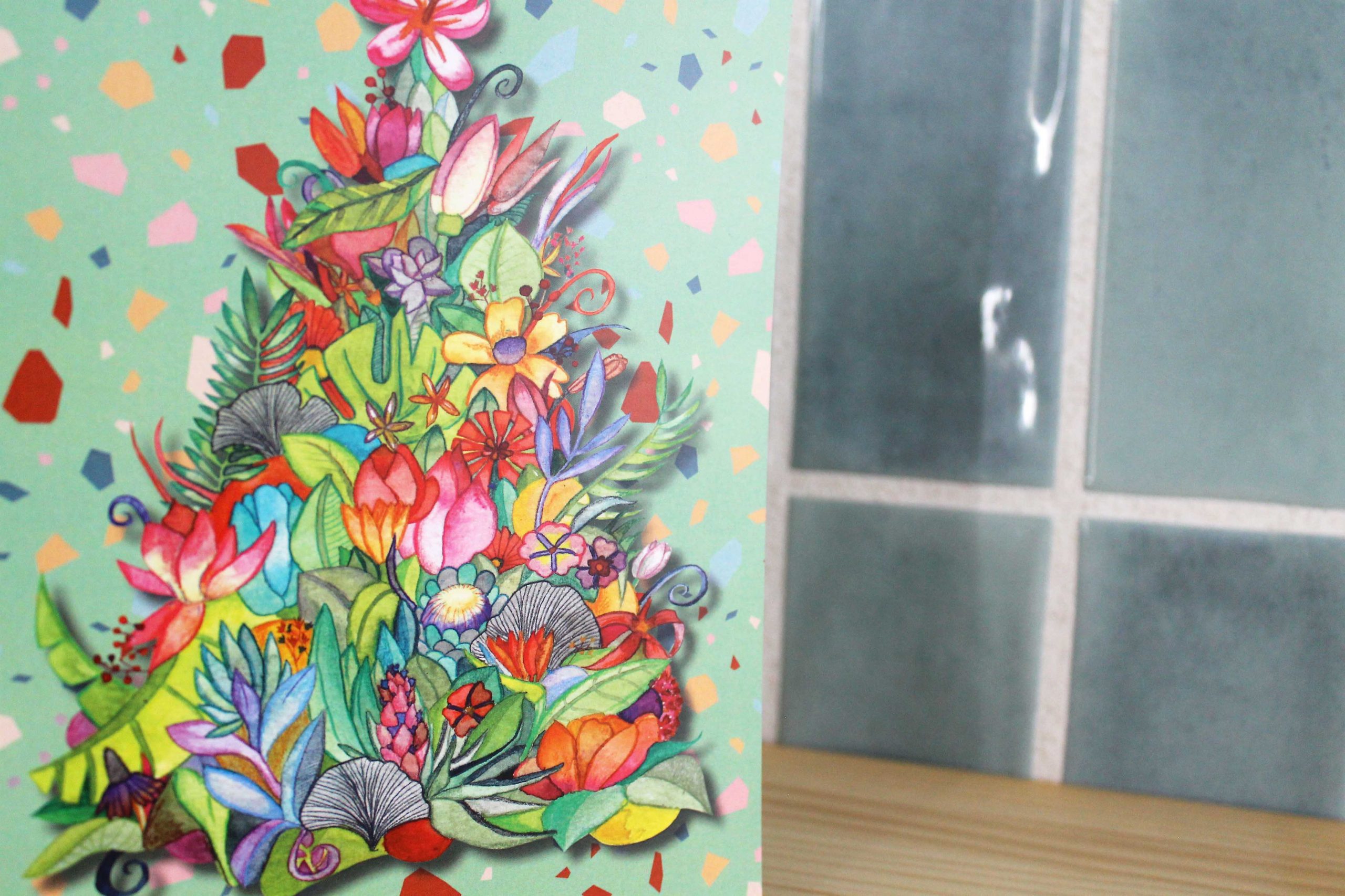 Christmas Card Blossom Tree 4.3 - Image 5