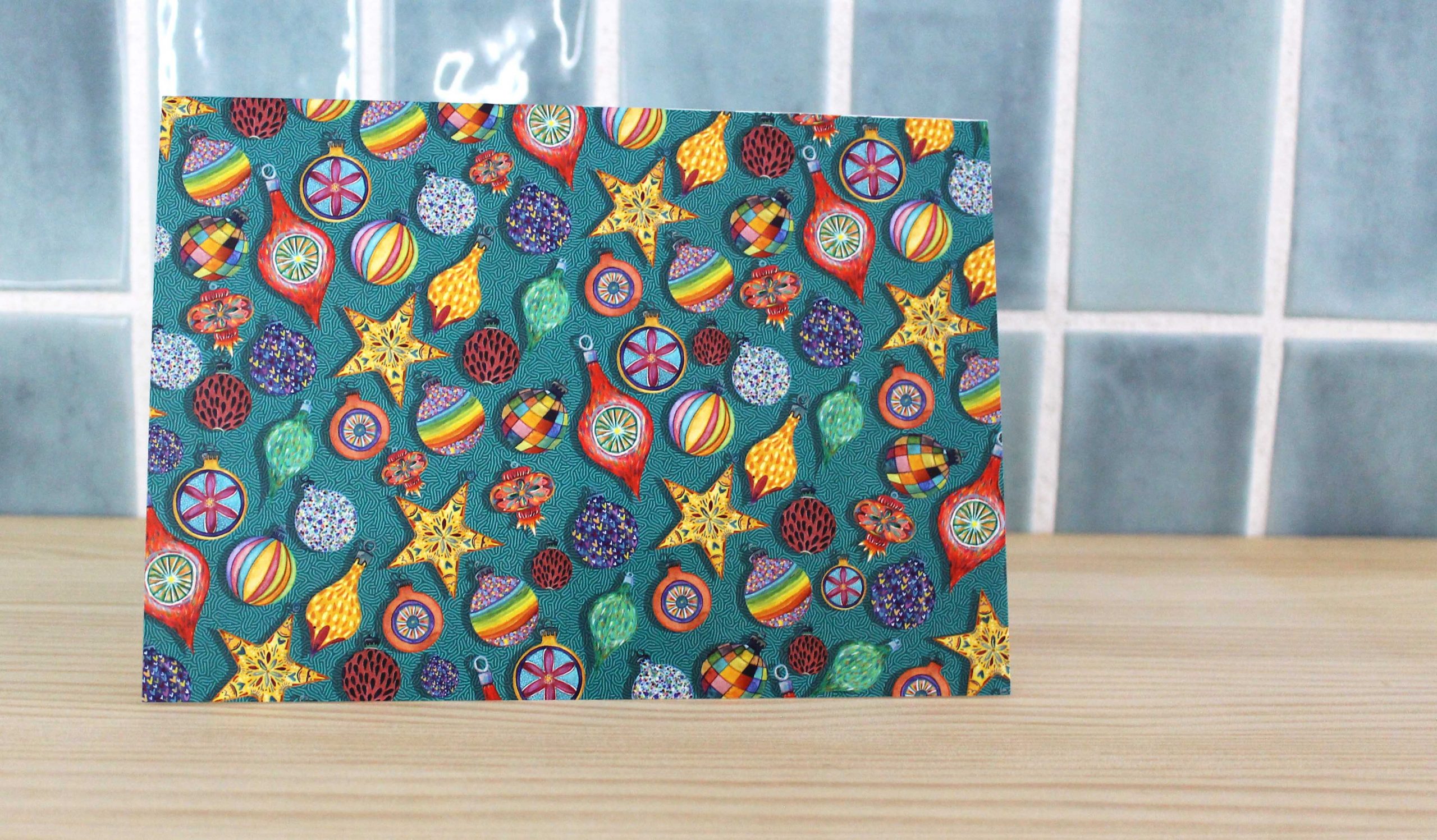 Illustrations made by watercolor, and printed after