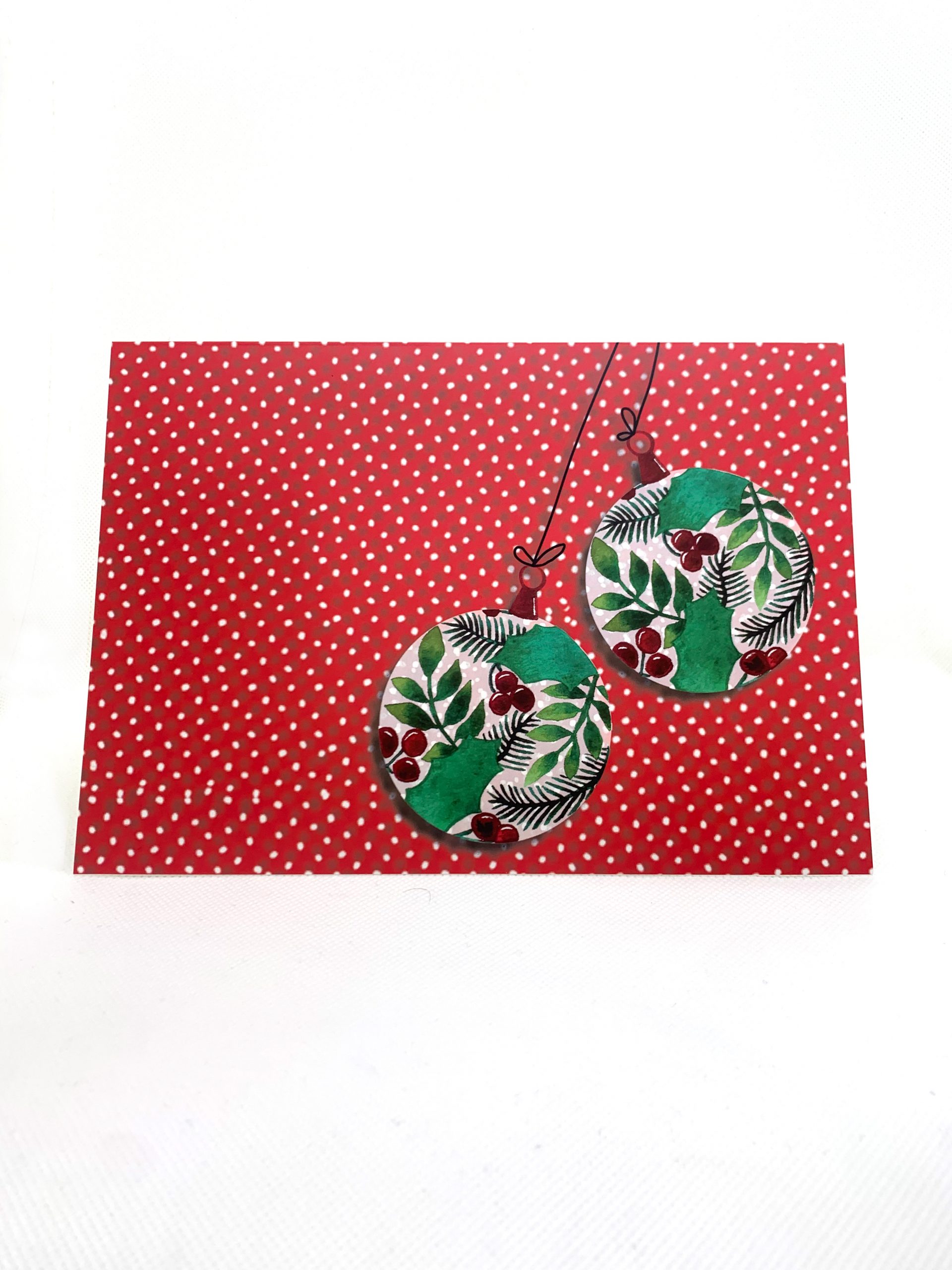 Red Christmas balls 3.5 - Image 3