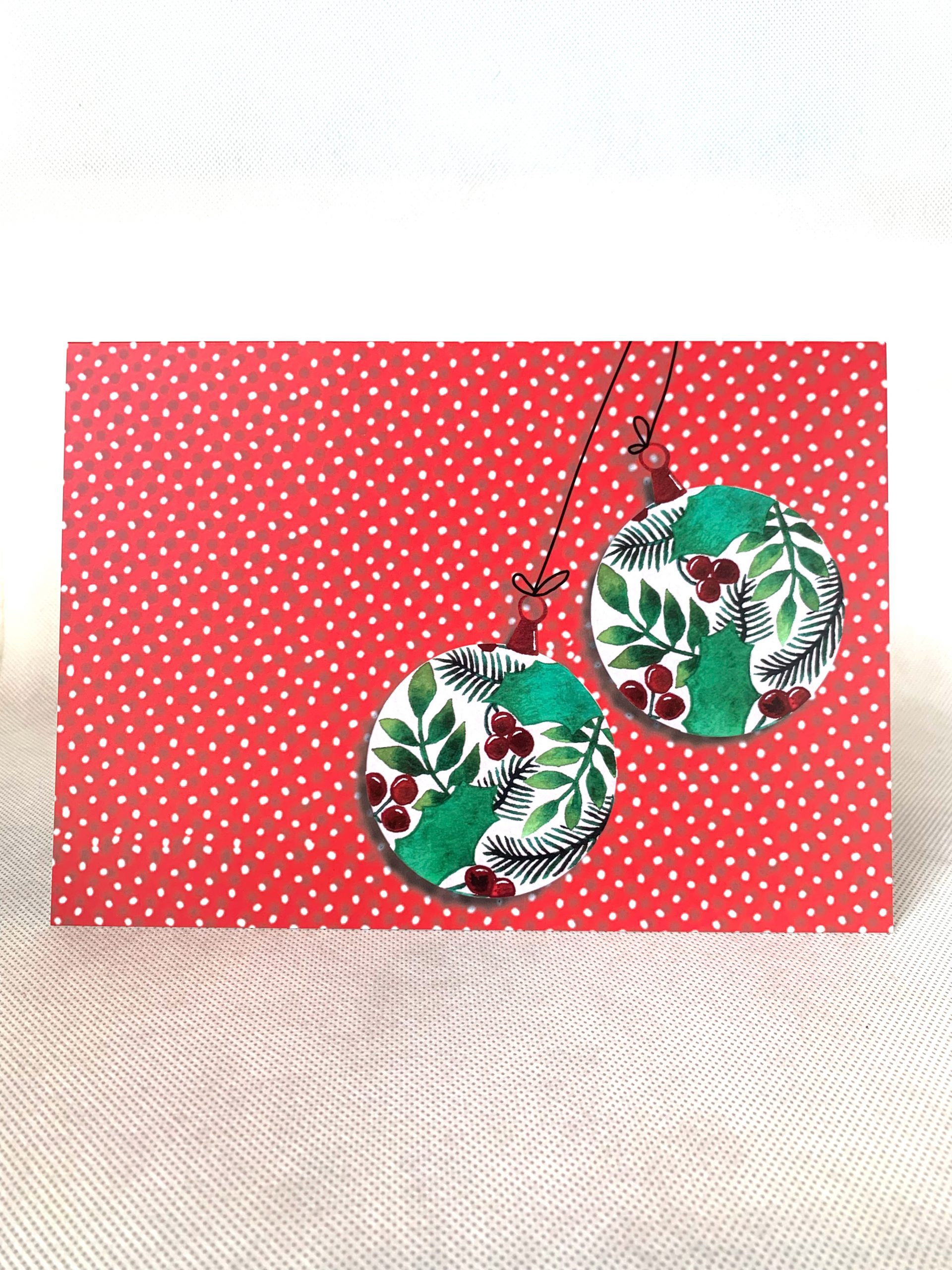 Red Christmas balls 3.5 - Image 4