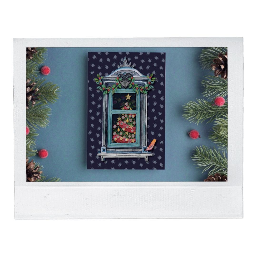 Paisaje urbano navideño